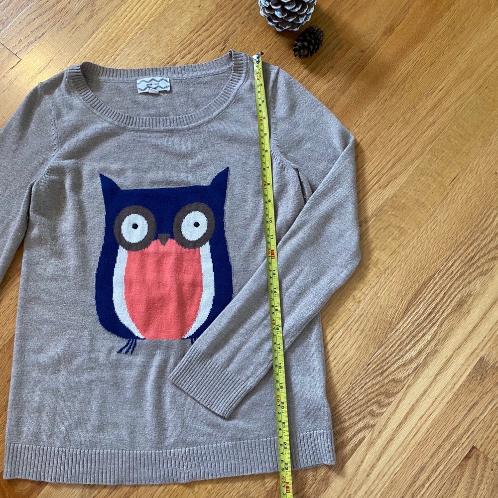 Pink Rose Owl Sweater 🦉 - Picture 6 of 7